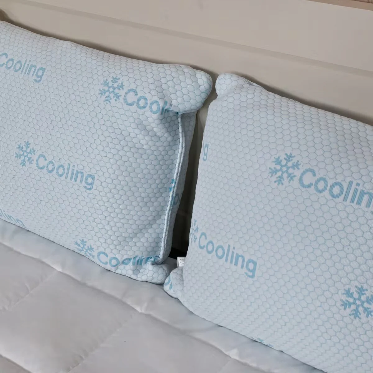Supreme Living 2pc Memory Foam Cooling Infused Pillows - Standard - Image 2
