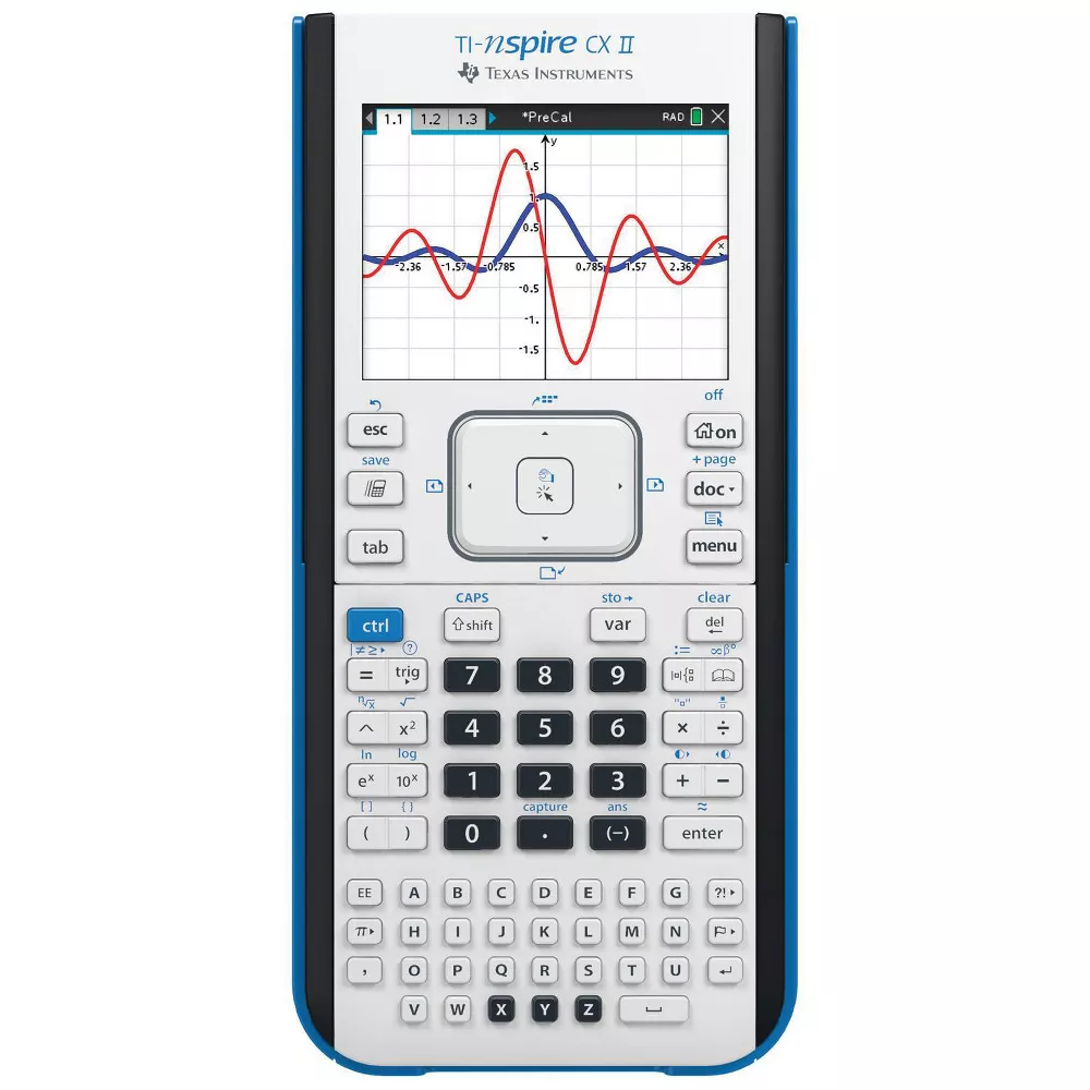 Texas Instruments Nspire Graphing Calculator CX 2: 100MB Storage, ACT & AP Approved - Image 3