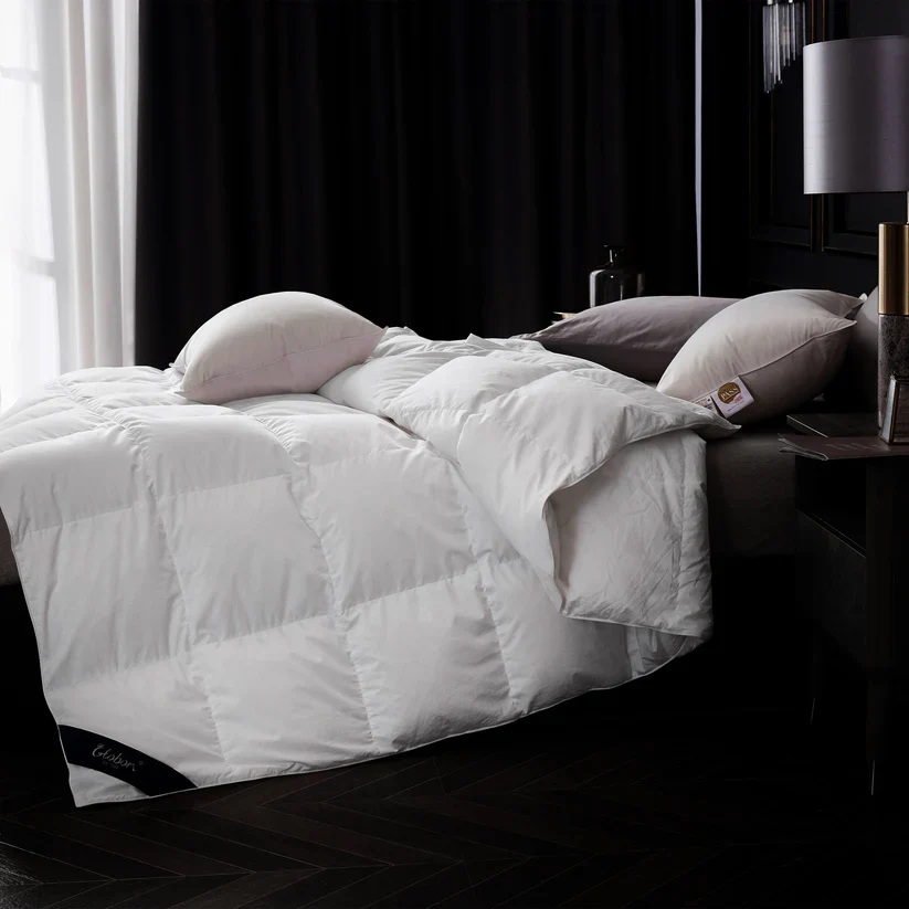 Texcote All Season Down Comforter White Color - Cali King - Image 5