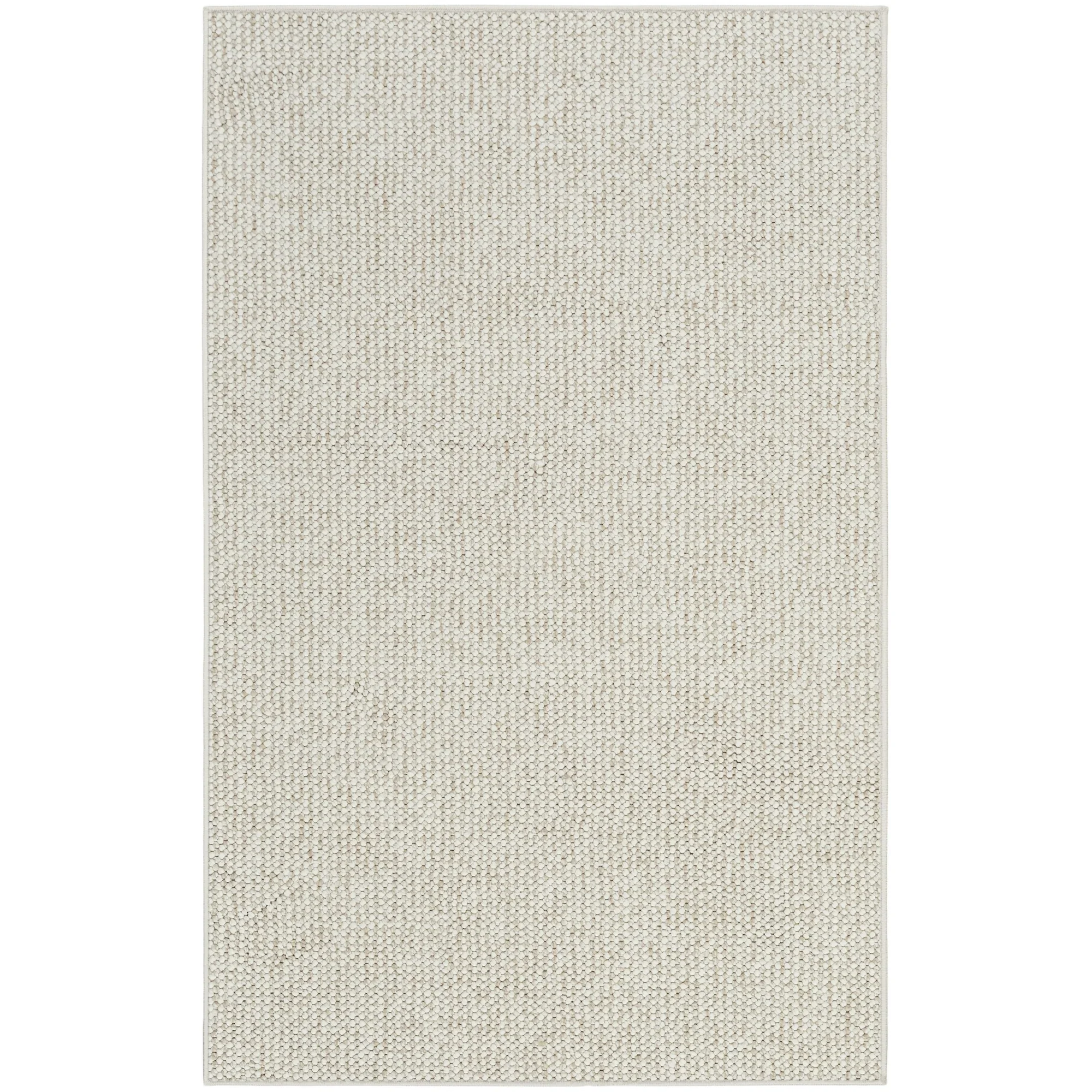 Textured Home All-over design Ivory Beige 2'2" x 3'9"