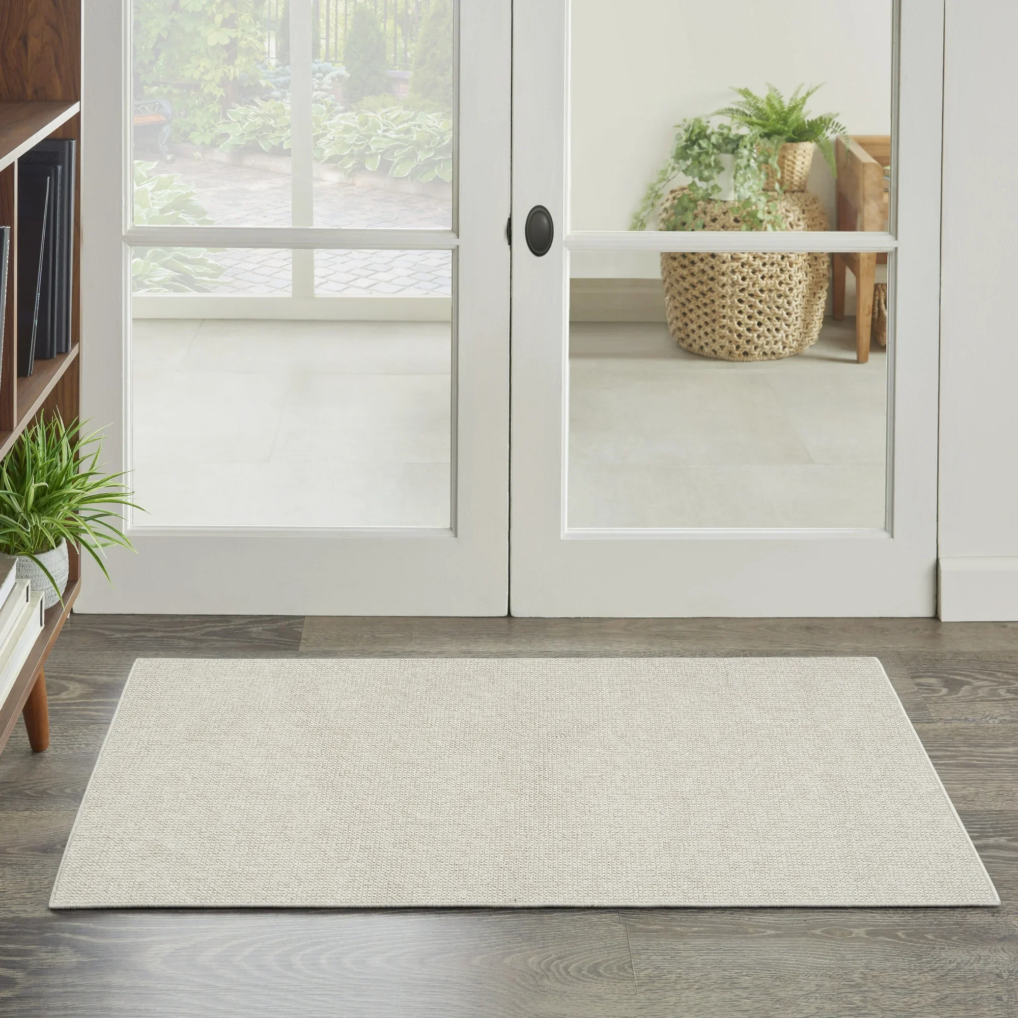 Textured Home All-over design Ivory Beige 2'2" x 3'9" - Image 5