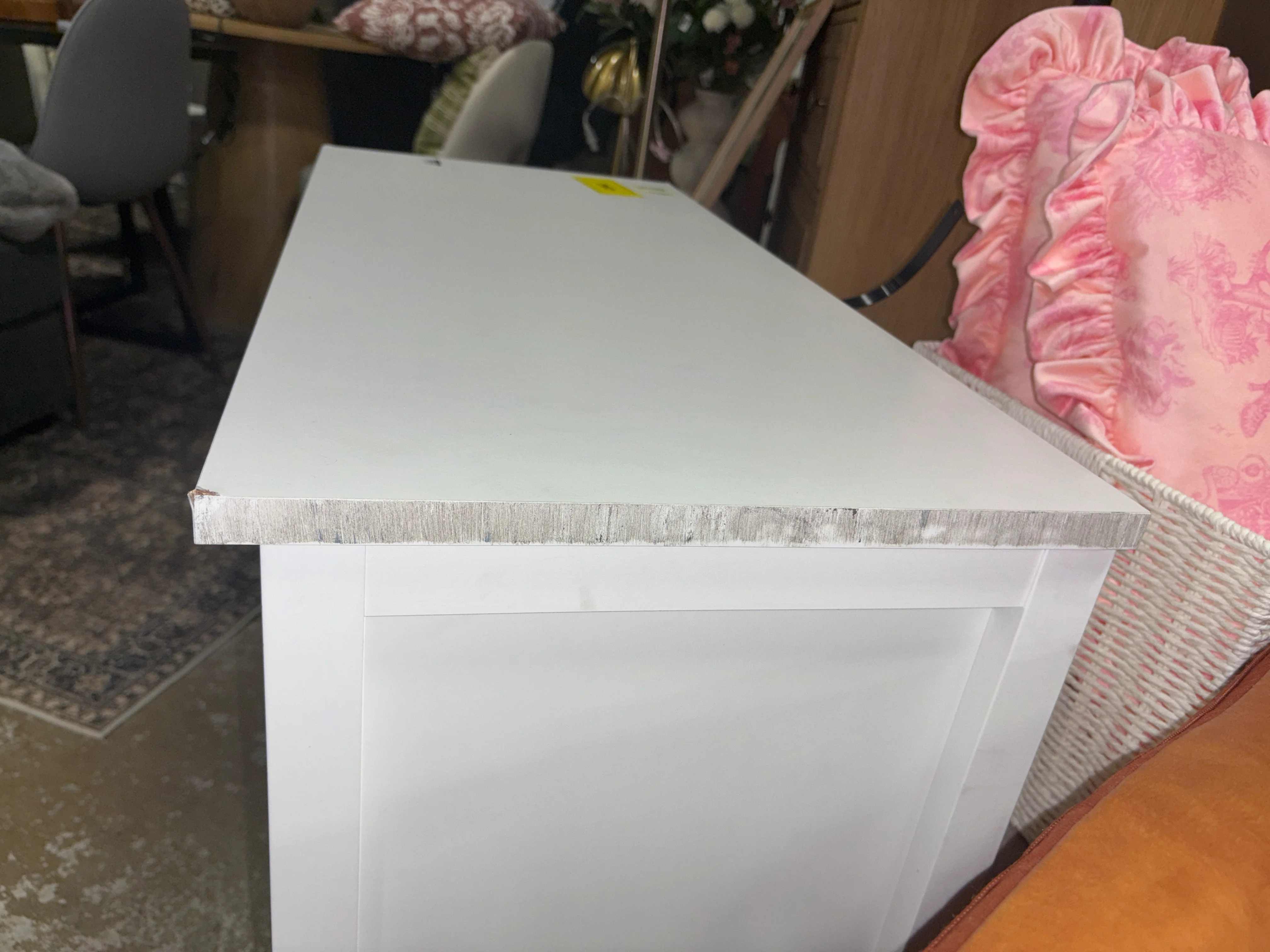Traditional Multipurpose Storage Cabinet Multipurpose Classic White SHOWROOM ITEM - Image 5