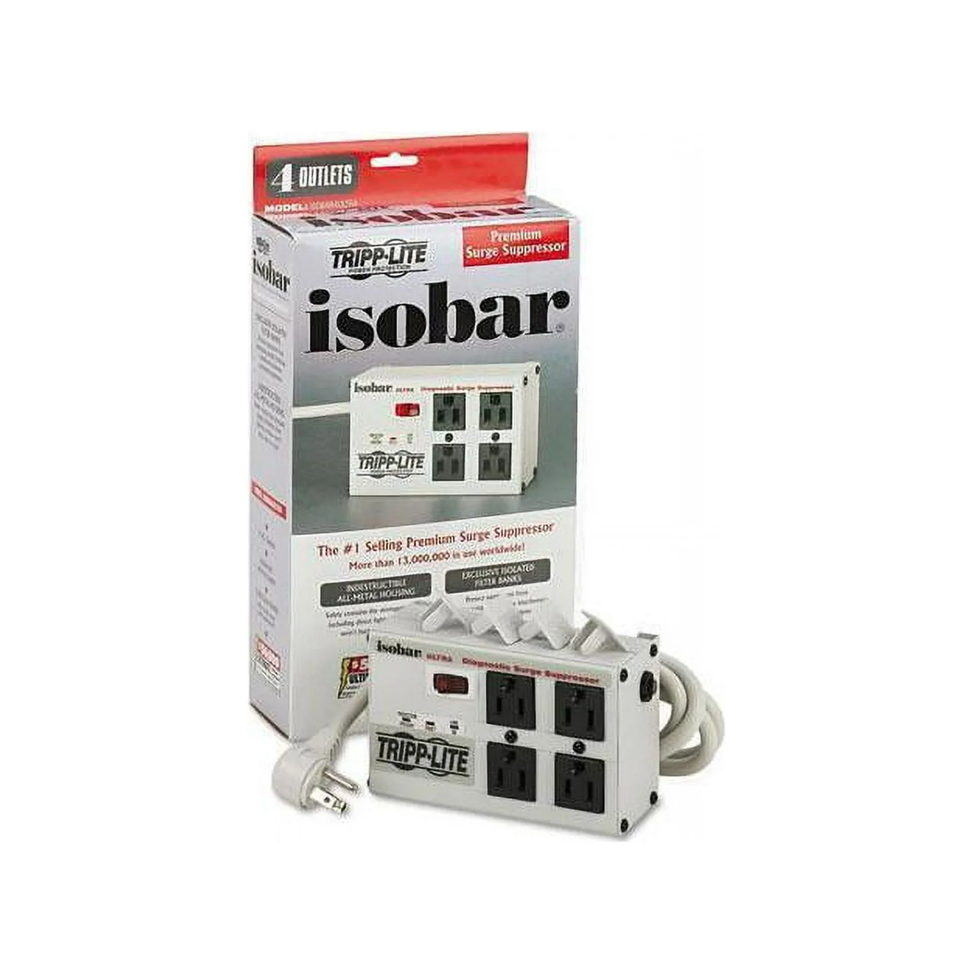 ISOBAR4ULTRA 6 Feet 4 Outlets 3330 Joules Surge Suppressor - Image 4