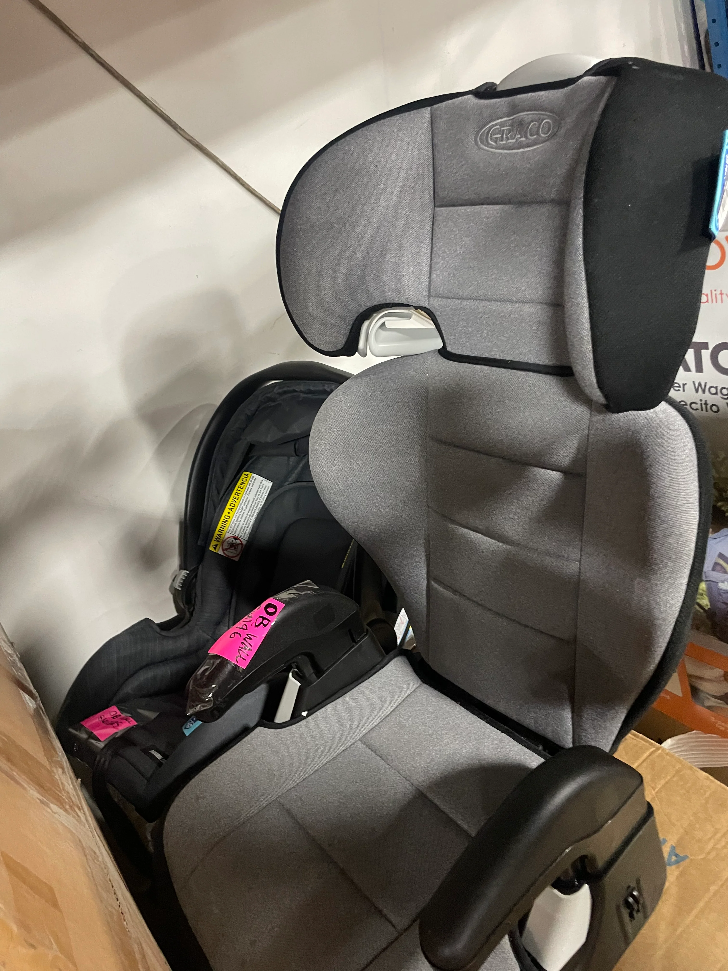 TurboBooster Highback Booster Car Seat - Gray - Image 6