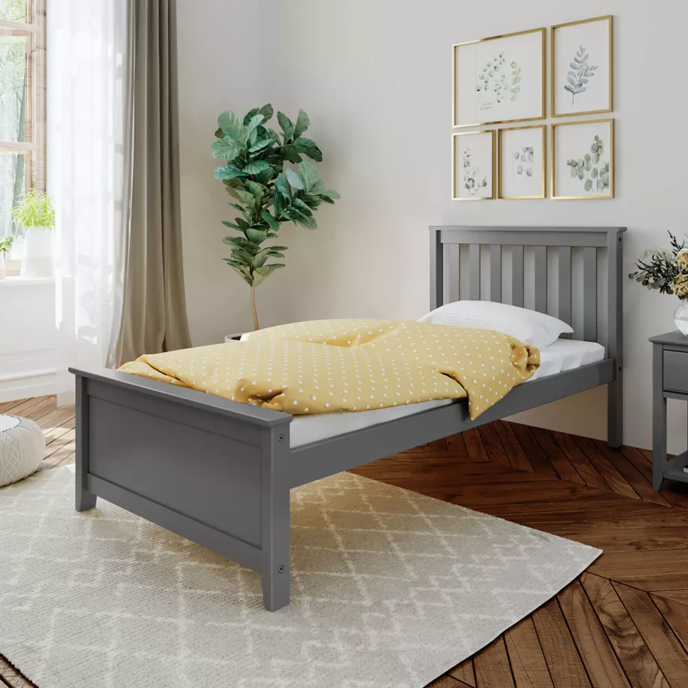 Twin Bed Frame with Headboard - Image 4