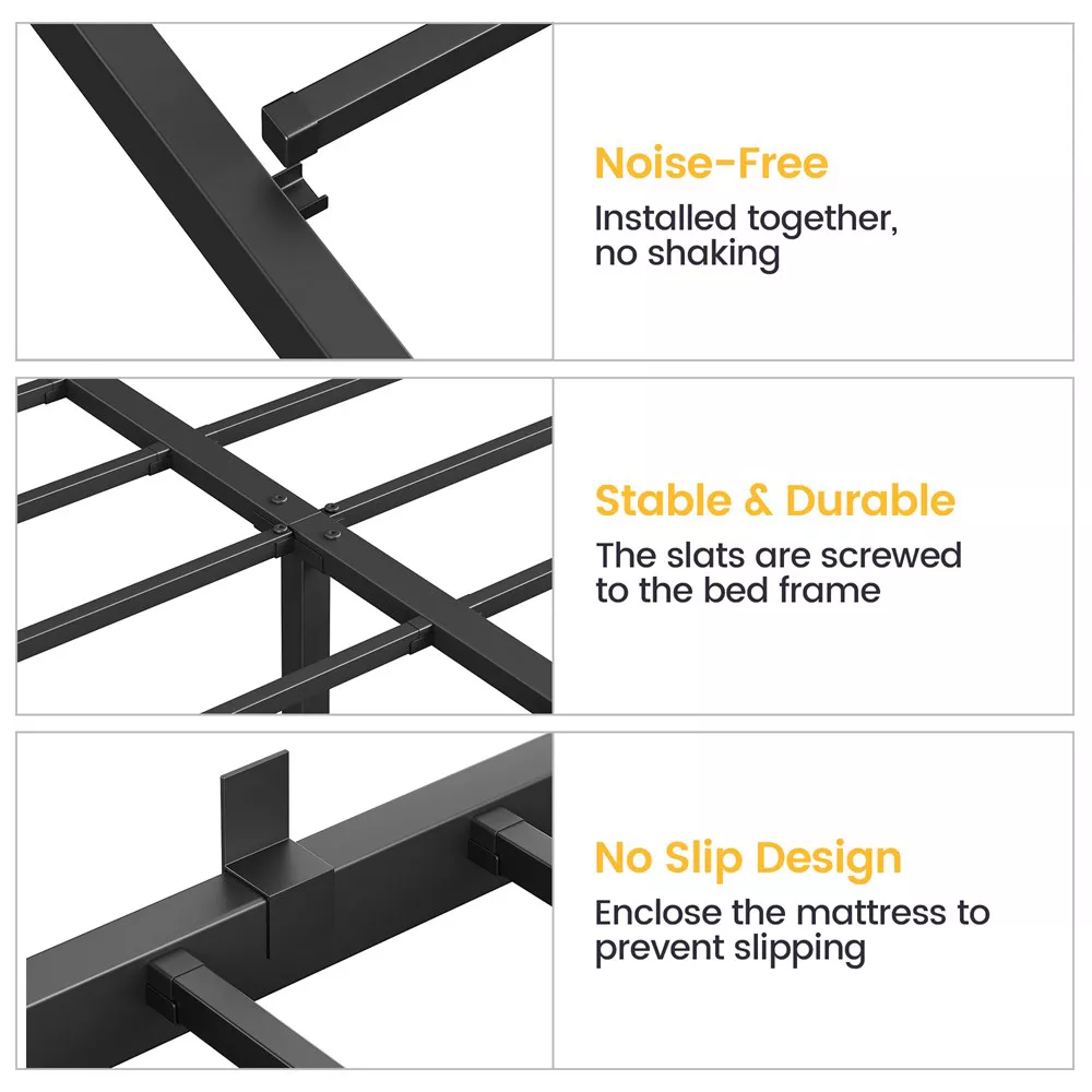 Twin Bed Frame with Storage - Image 3
