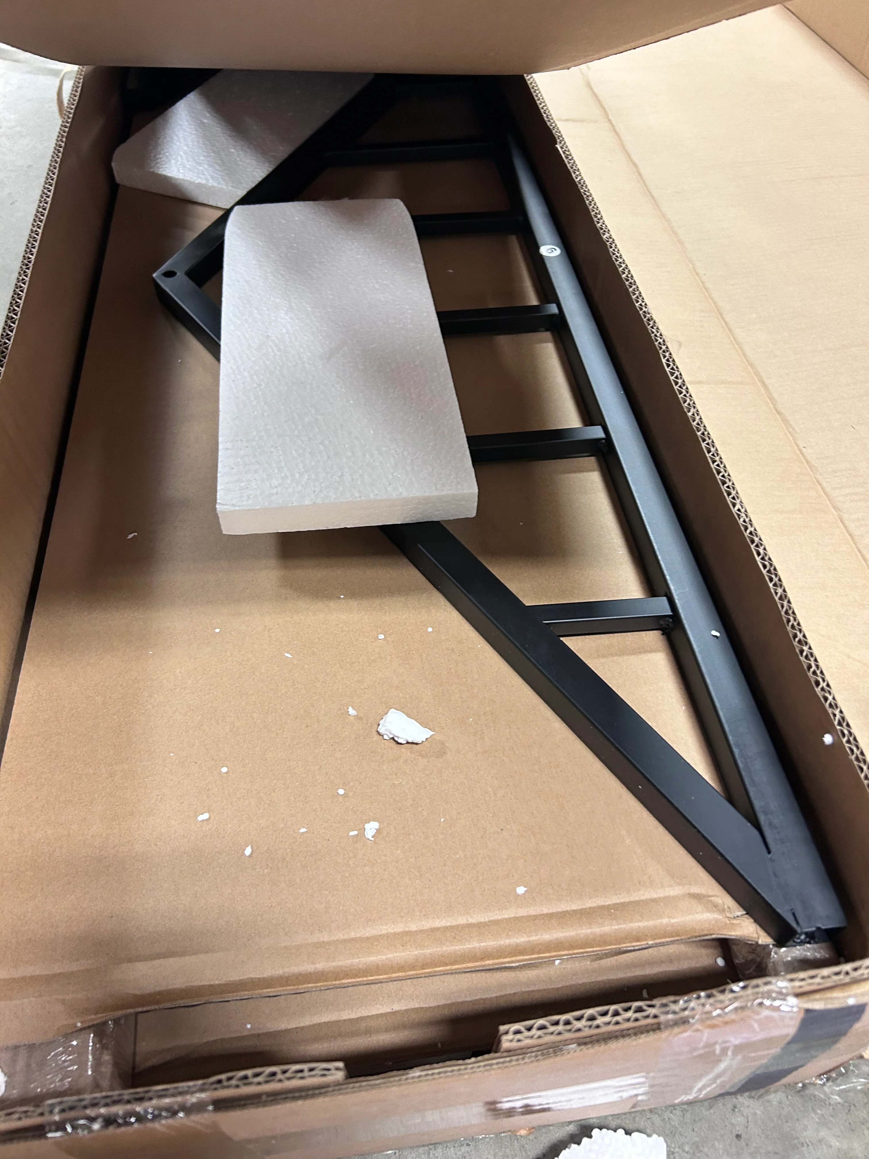 Twin Loft Bed In Black - Image 4