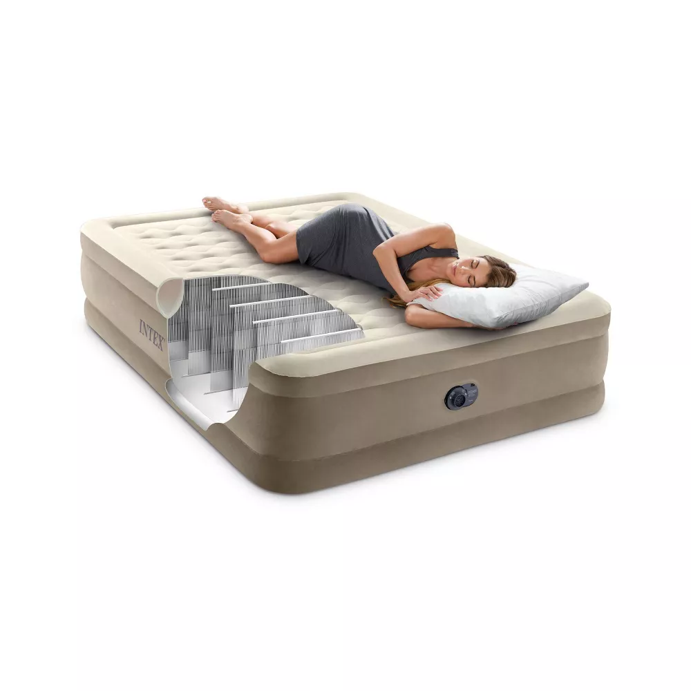 Ultra Plush 20" Queen Air Mattress with 120V Internal Pump - Image 4