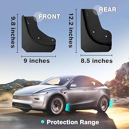 Upgrade Mud Flaps Splash Guards  Set of 4 - Image 2