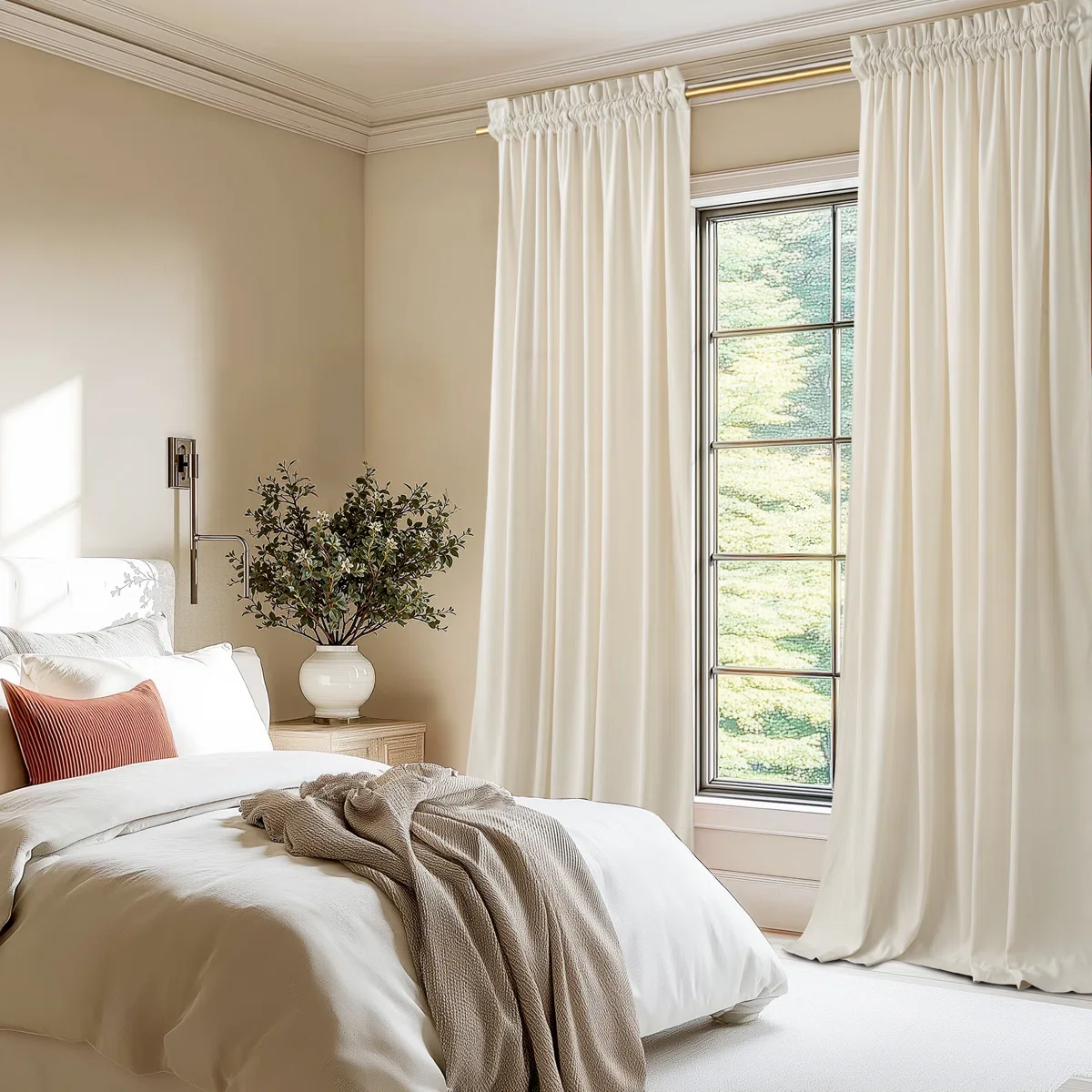 Velvet Curtains Thermal Insulated Sound Reducing Heavy Matt Heat & Chill Resistant 2 Panel - Image 4