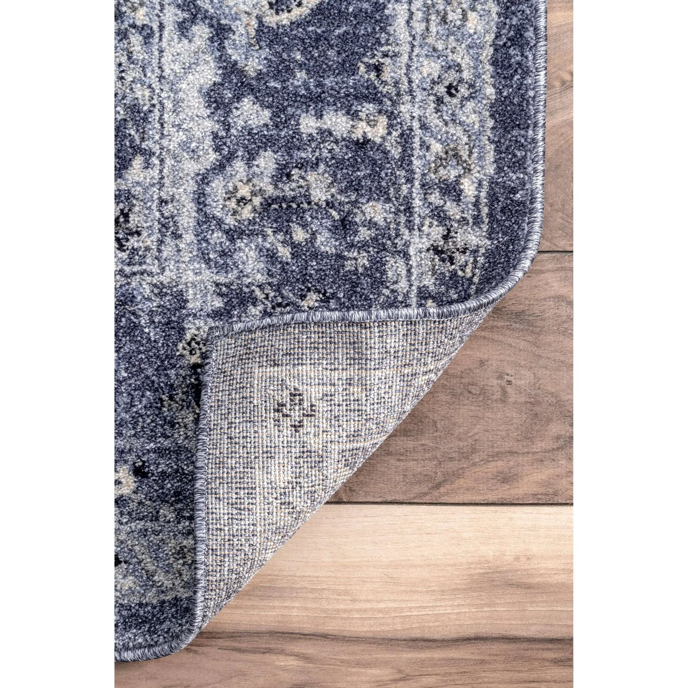 Vintage Florid Emma Area Rug 4' x 6' - Image 4