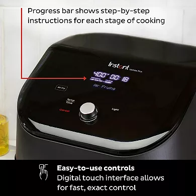 Vortex Plus Black 6-in-1 Air Fryer with ClearCook - Image 2