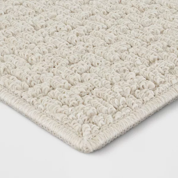 Washable Solid Machine Tufted Rug 4'5'x6" - Image 4