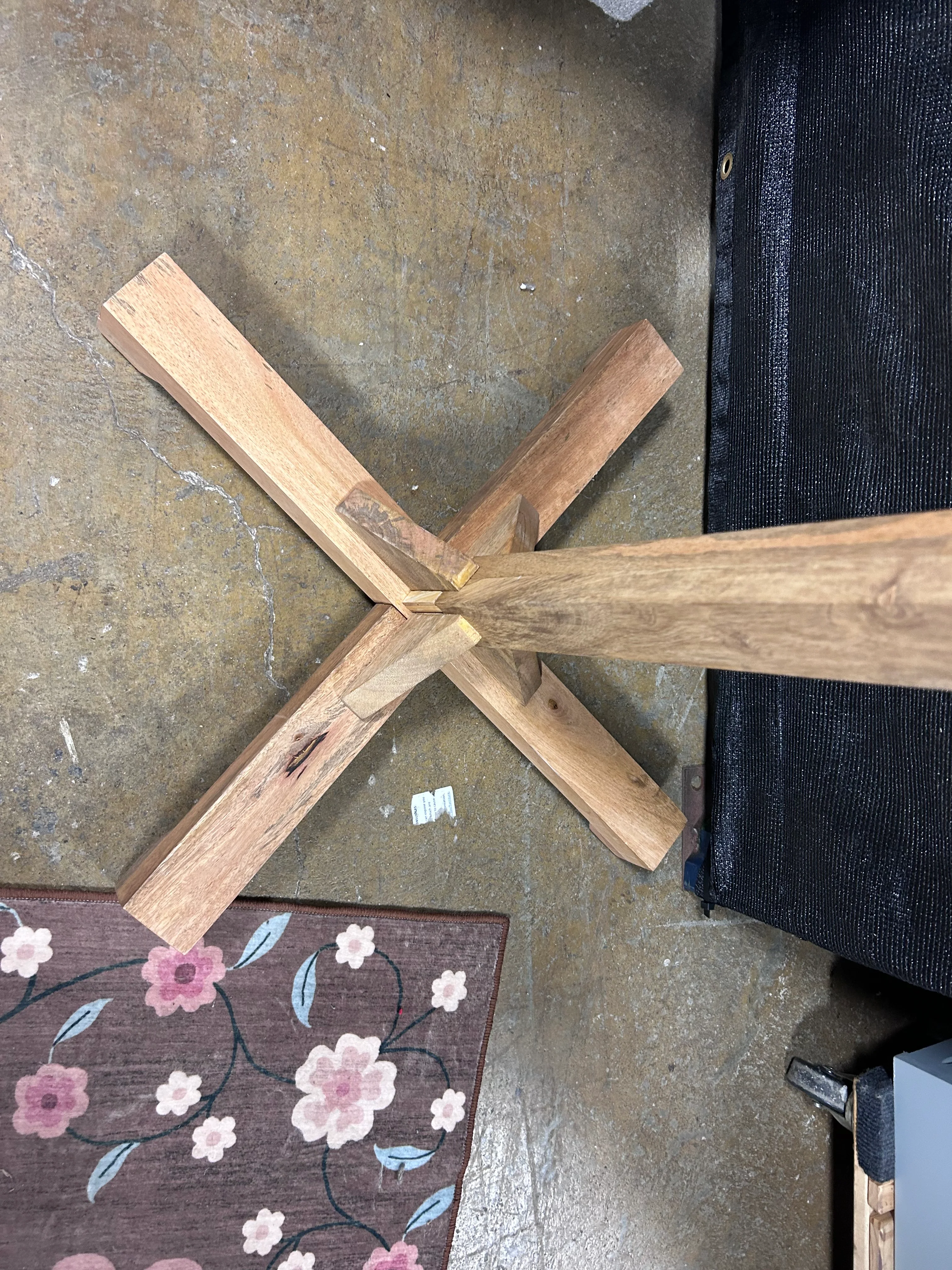 Wood and Metal Coat Rack Black Finish - Hearth & Hand™ with Magnolia SHOWROOM ITEM - Image 3