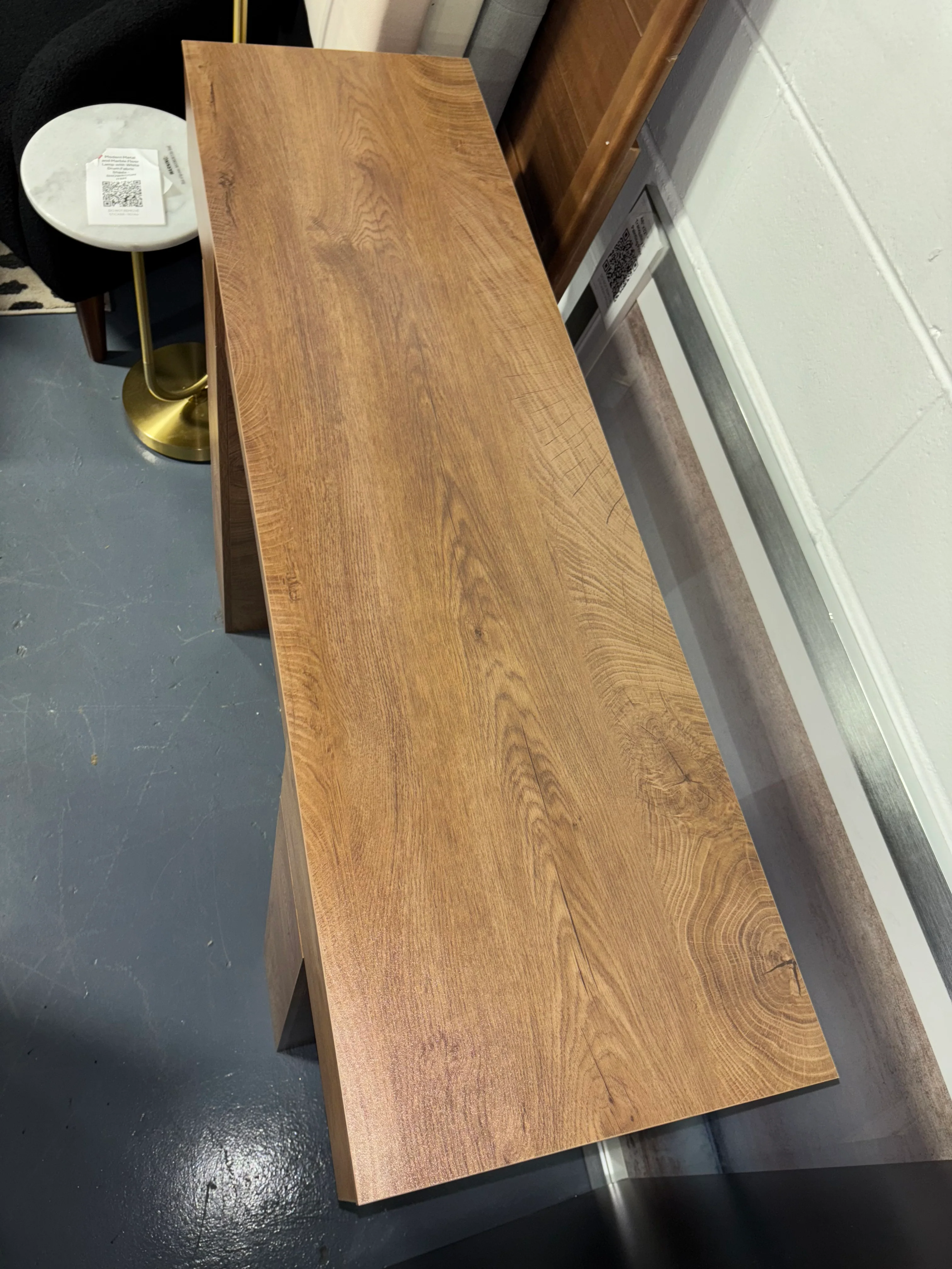 Wood Entryway Table w/ Drawer SHOWROOM ITEM - Image 4