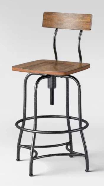Woodsboro Adjustable Barstool Brown - Image 3