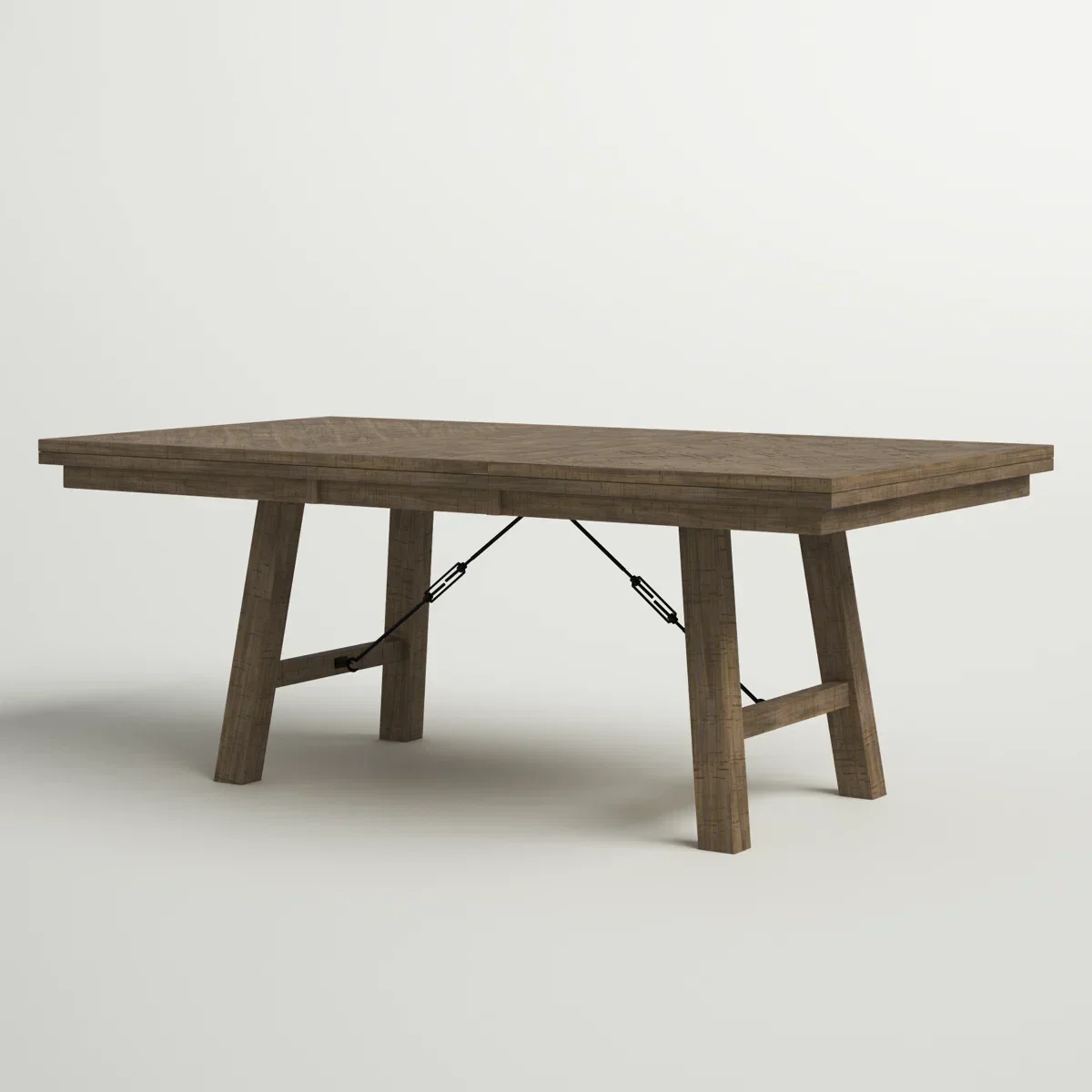 Zaneta Extendable Dining Table - LEGS ONLY